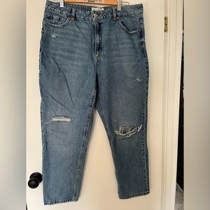 Dynamite Claudia Mom Jeans Size 32